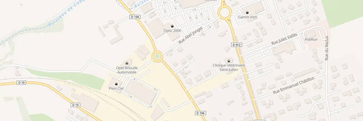 Plan du 56B Rue Guynemer à Brioude