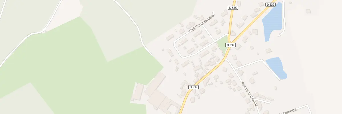 Plan du 16 Cite du Tricentenaire à Saint-Gobain