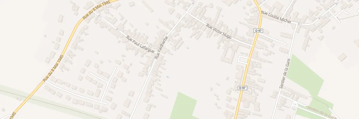 Plan du 24B Rue Faidherbe à Avesnes-les-Aubert