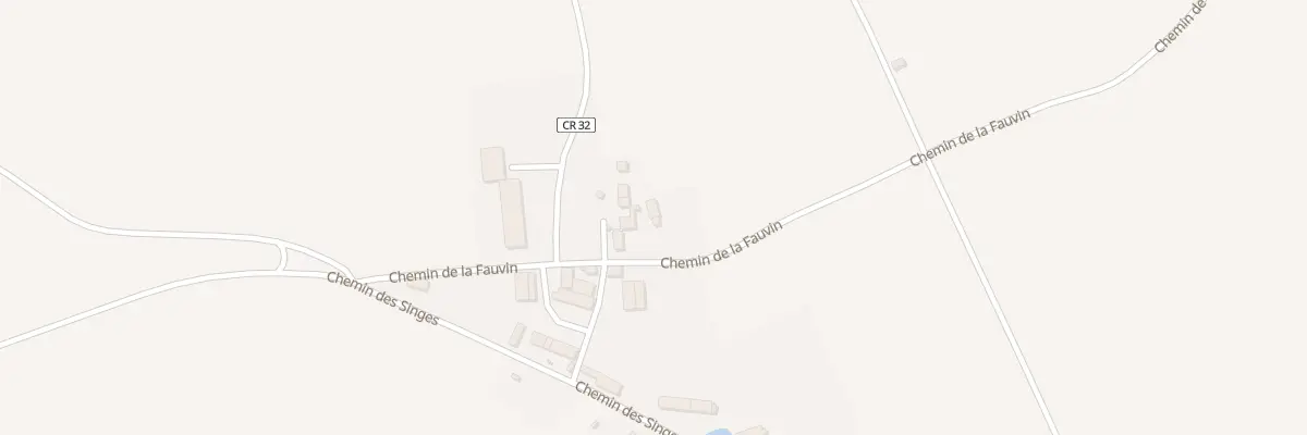 Plan du 9 Che de la Fauvin à Sougères-en-Puisaye