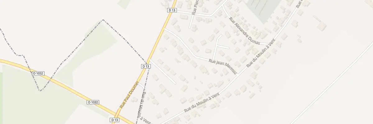 Plan du 14 Rue Jean Mermoz à Charmes