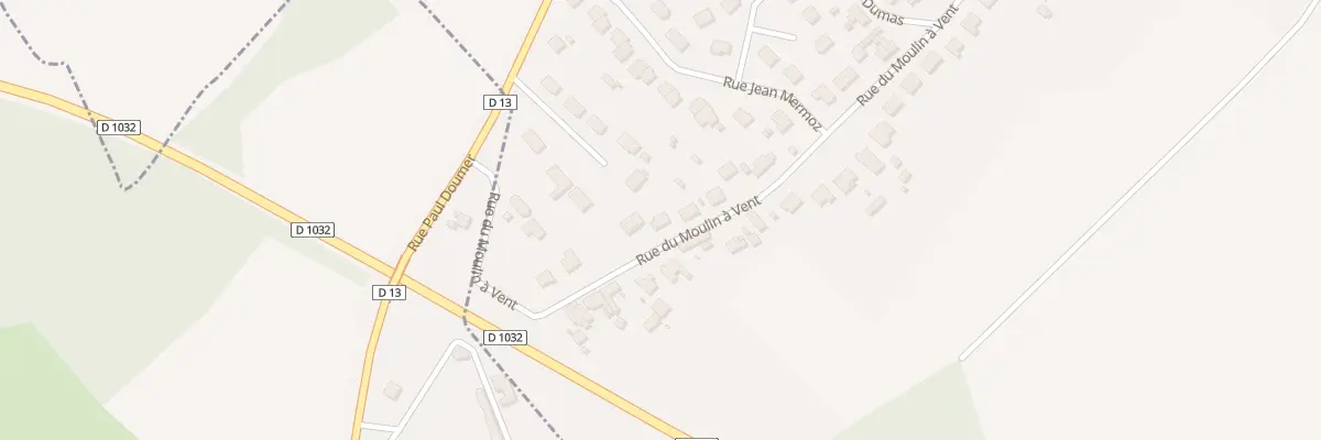 Plan du 50 Rue du Moulin à Vent à Charmes