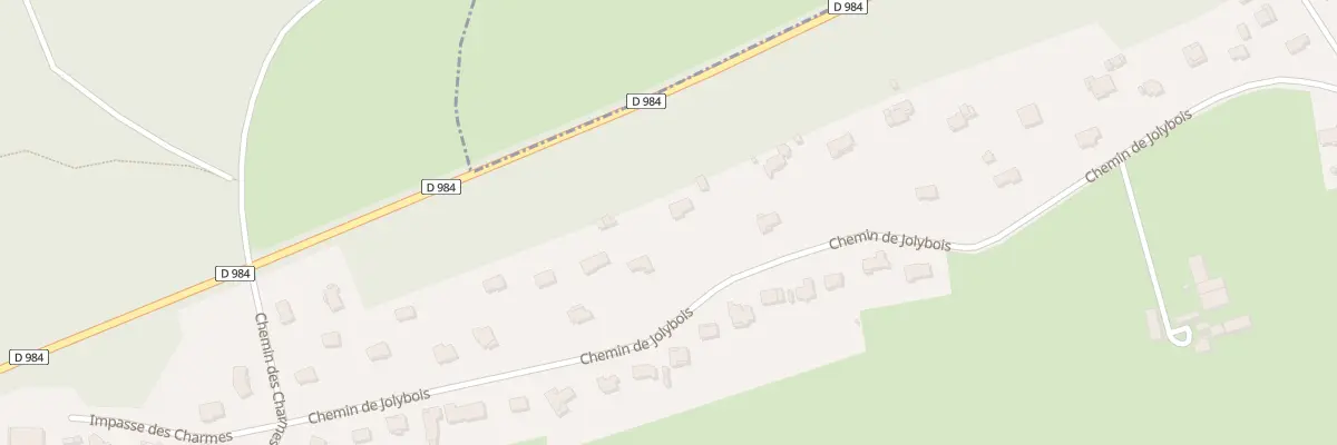 Plan du 29 Che de Jolybois à Serbannes