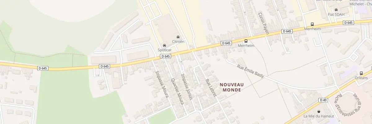 Plan du 104 Rue Pierre Bériot à Denain