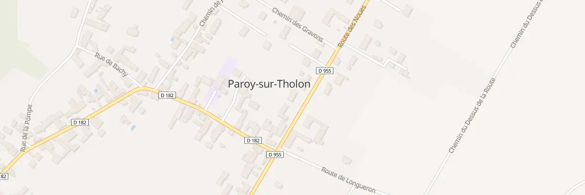 Plan du 7B Rte des Noues à Paroy-sur-Tholon