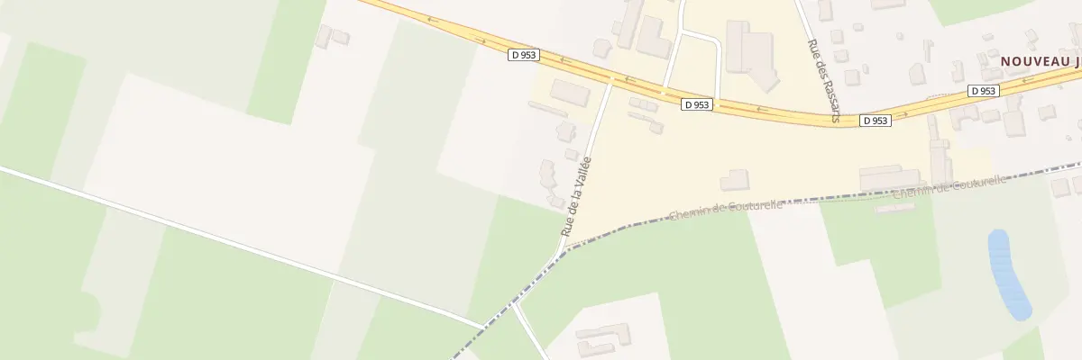 Plan du 90 Rue de la Vallée à Rosult