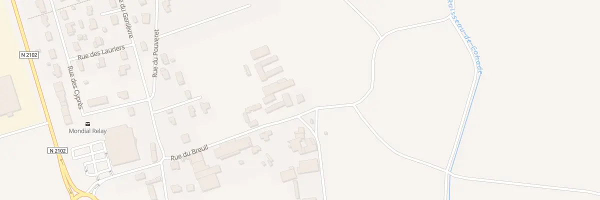 Plan du 5074 Rue du Breuil à Cohade