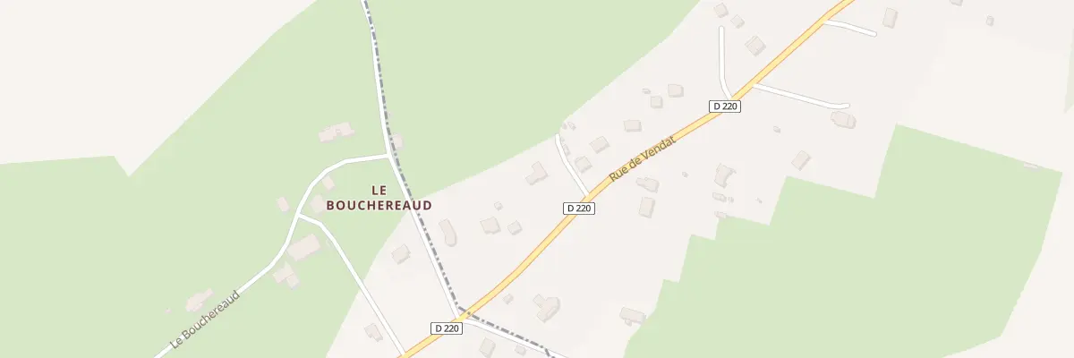 Plan du 53 Rue de Vendat à Saint-Rémy-en-Rollat