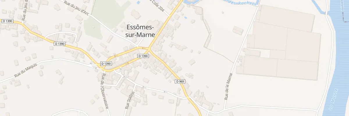 Plan du 11 Rue Roosevelt à Essômes-sur-Marne