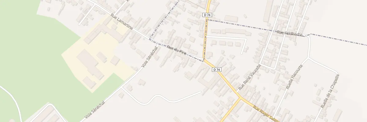 Plan du 25B Rue Lamartine à Fontaine-au-Pire