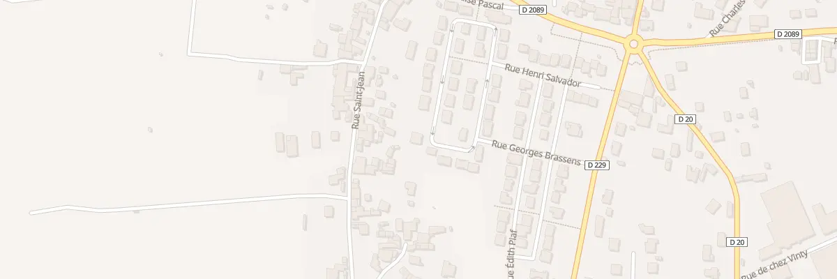 Plan du 36 Rue Barbara à Lezoux