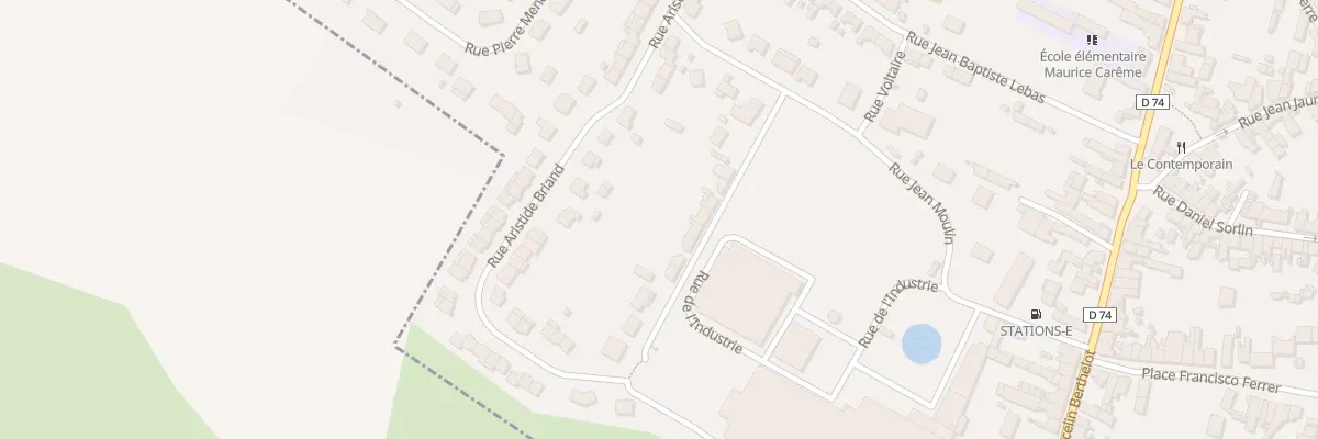 Plan du 14 Rue Victor Hugo à Beauvois-en-Cambrésis