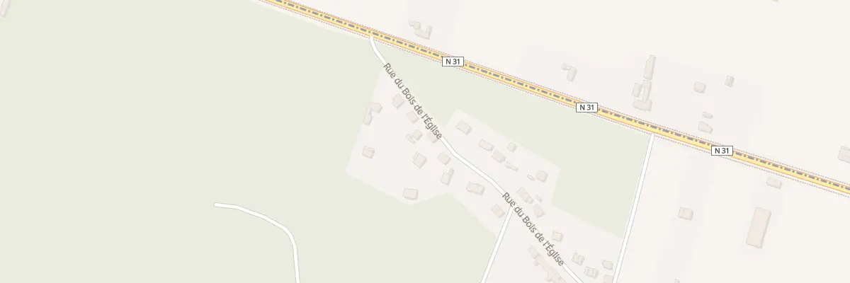 Plan du 677 Rue du Bois de l’Église à Billy-sur-Aisne