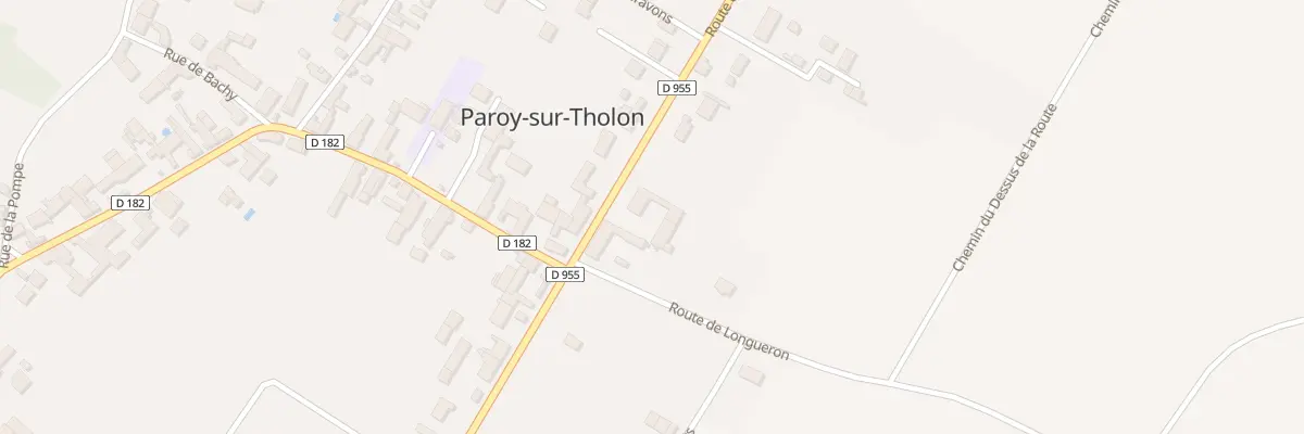 Plan du 4 Rte des Noues à Paroy-sur-Tholon
