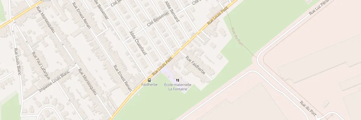Plan du 172 Rue Louis Petit à Denain