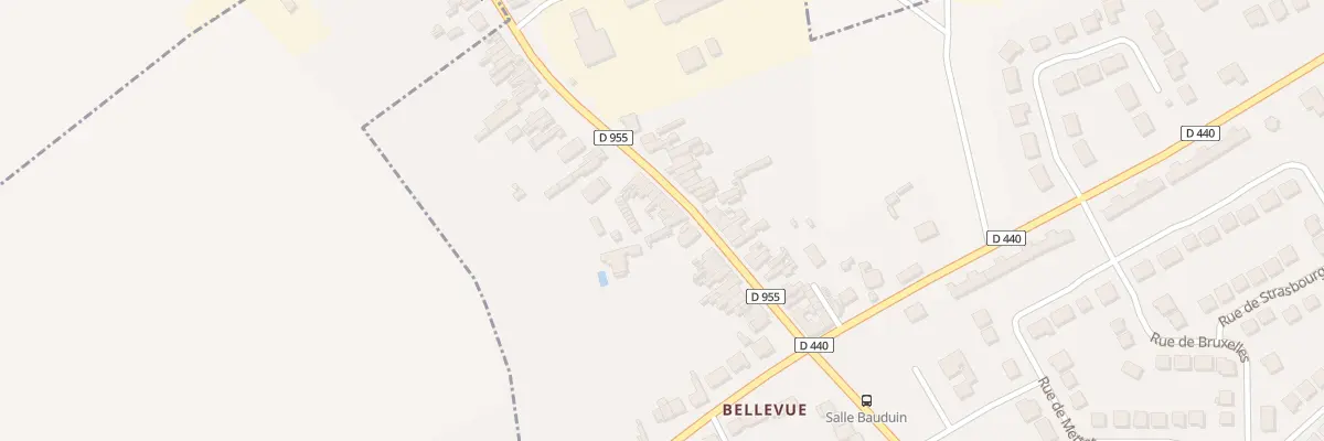 Plan du 1295 Rue Berthelot à Denain