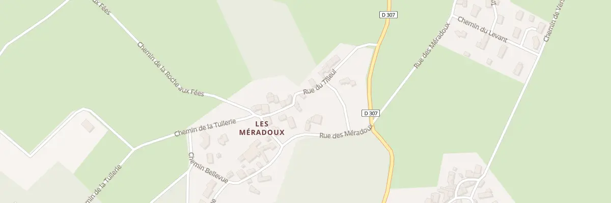 Plan du 5091 Les Meradoux à Égliseneuve-près-Billom