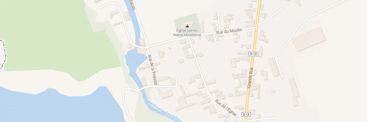 Plan du 19 Rue de l’Eglise à Brissay-Choigny