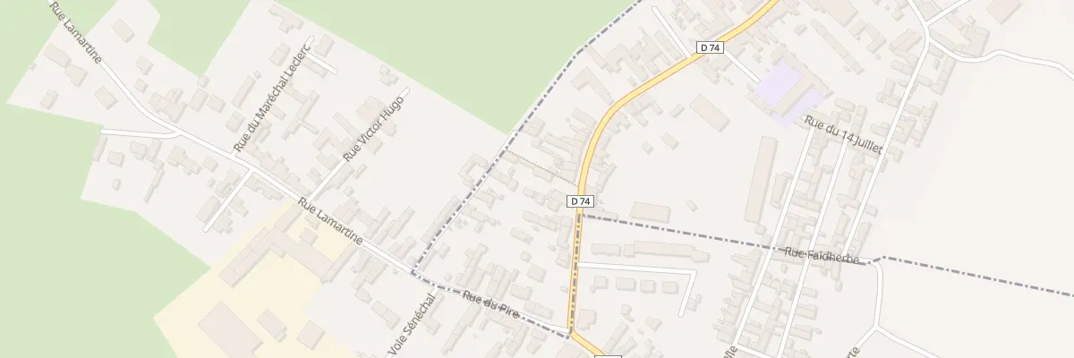 Plan du 229 Rue Marcelin Berthelot à Beauvois-en-Cambrésis