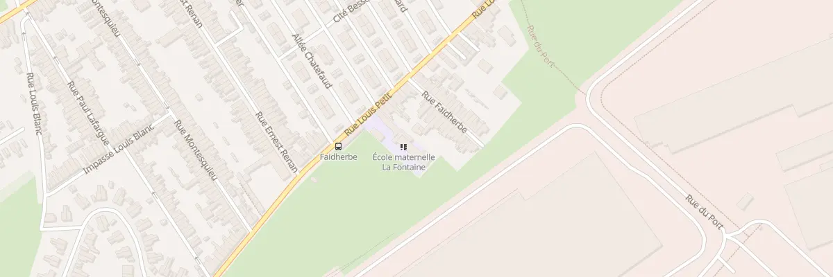 Plan du 180 Rue Louis Petit à Denain