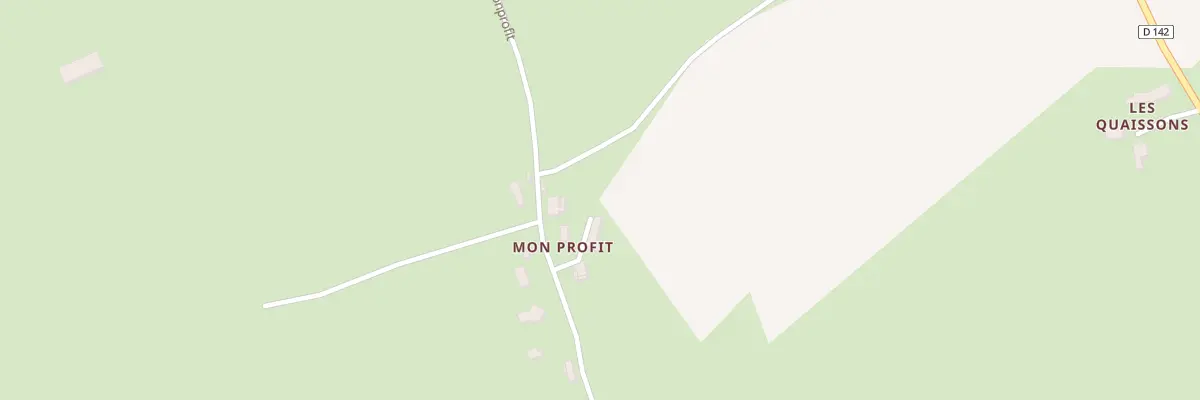 Plan du 4 Che de Monprofit à Paray-sous-Briailles