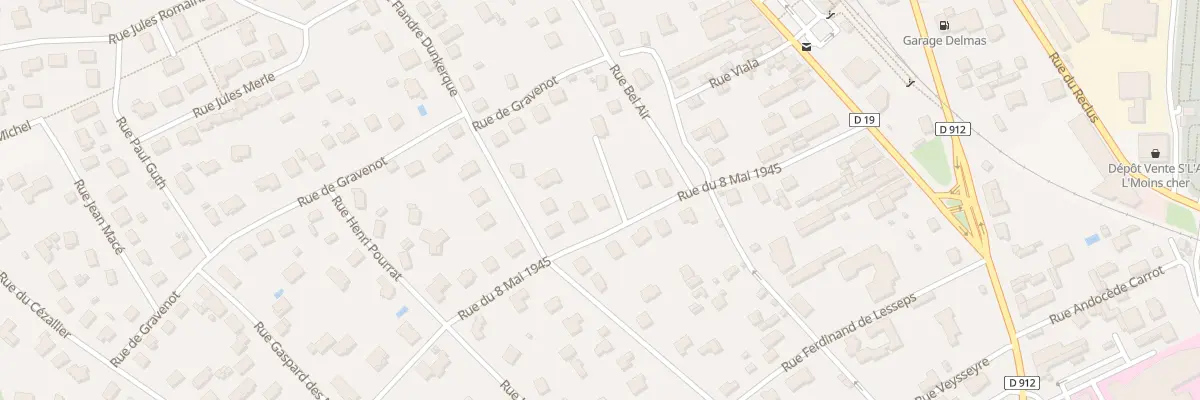 Plan du 11 Rue du Huit Mai à Brioude