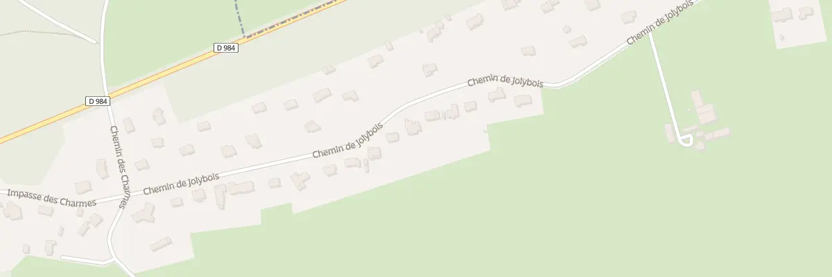 Plan du 22 Che de Jolybois à Serbannes