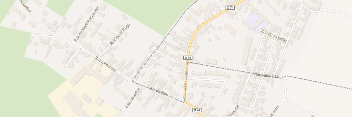 Plan du 237 Rue Marcelin Berthelot à Beauvois-en-Cambrésis