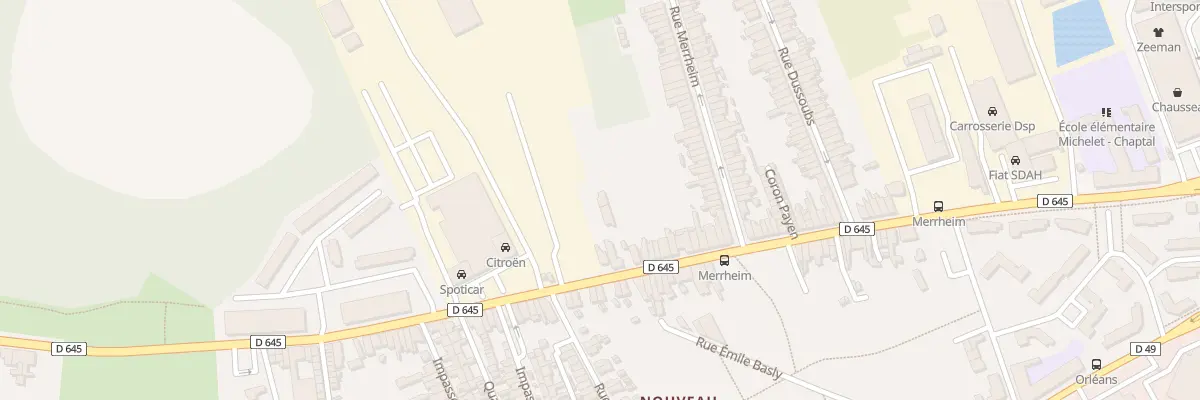 Plan du 95T Rue Pierre Bériot à Denain