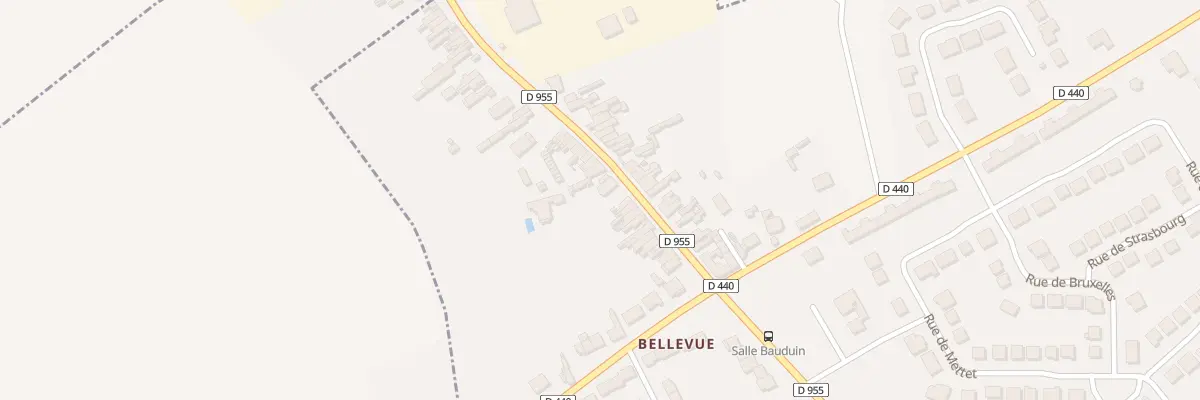 Plan du 1277 Rue Berthelot à Denain