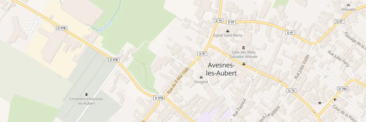 Plan du 29 Rue du 8 Mai 1945 à Avesnes-les-Aubert