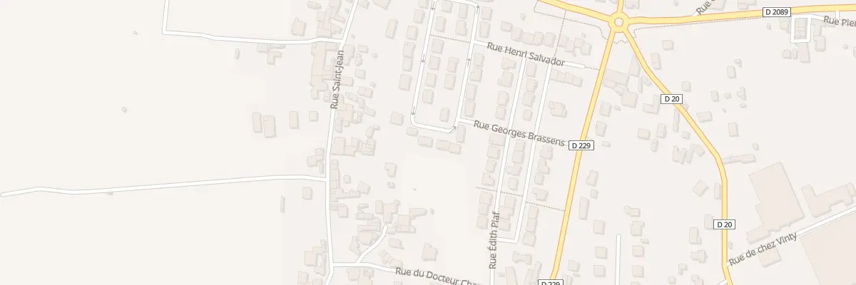 Plan du 40 Rue Barbara à Lezoux