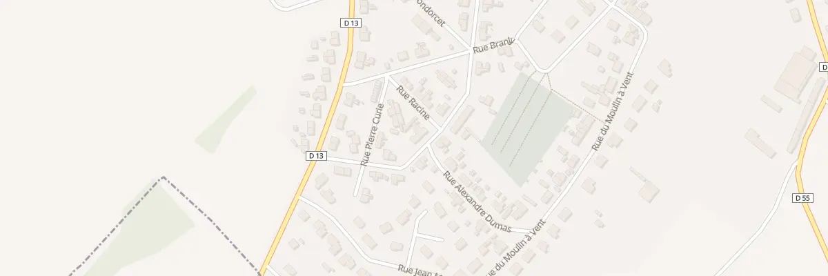 Plan du 44 Rue Victor Hugo à Charmes