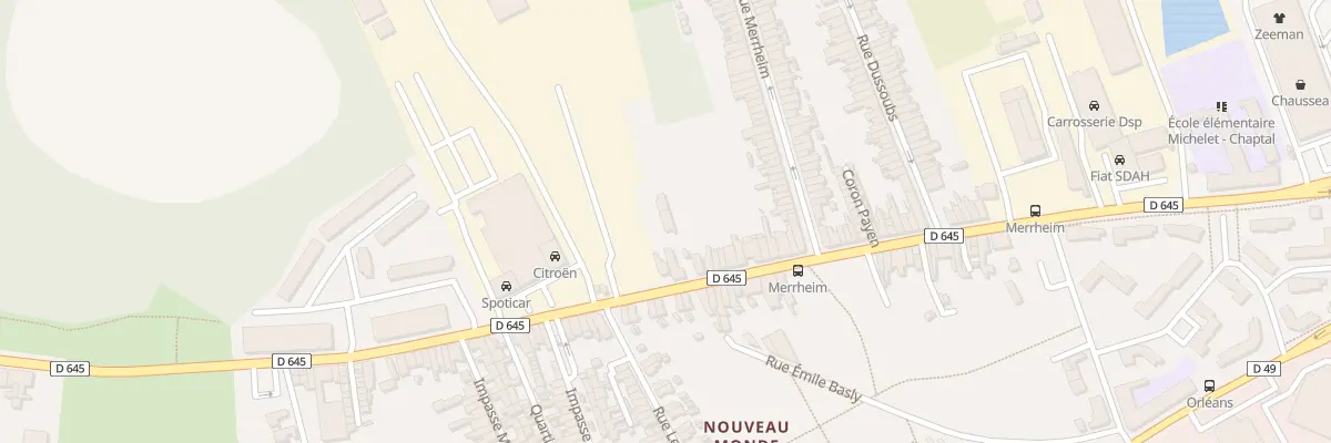Plan du 95 Rue Pierre Bériot à Denain
