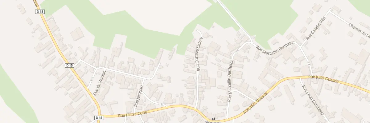 Plan du 23B Rue Gustave Delory à Ligny-en-Cambrésis
