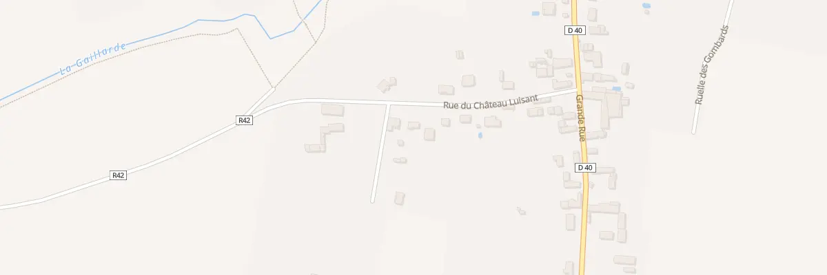 Plan du 15 Rue du Chateau Luisant à Fontaine-la-Gaillarde