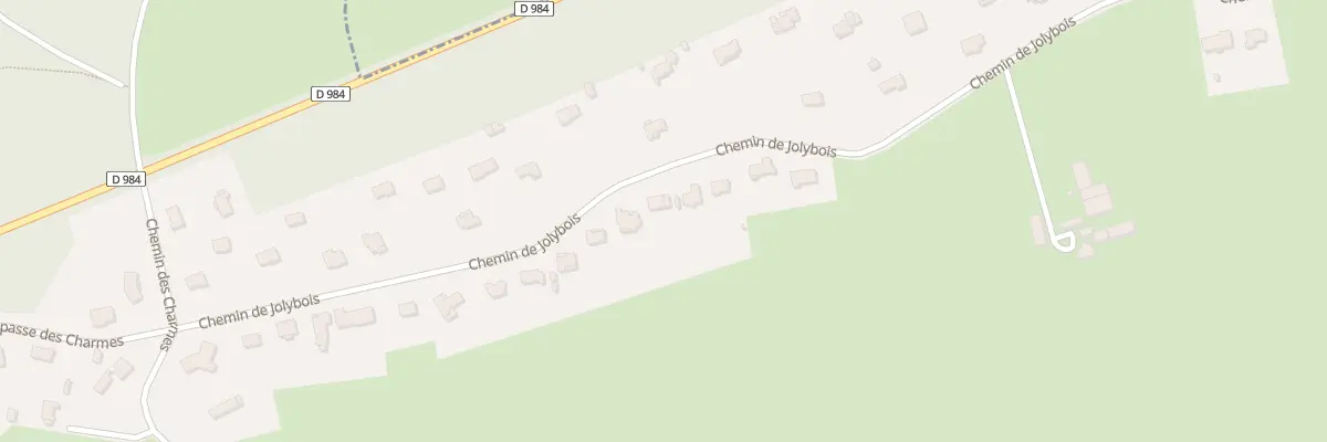 Plan du 24 Che de Jolybois à Serbannes