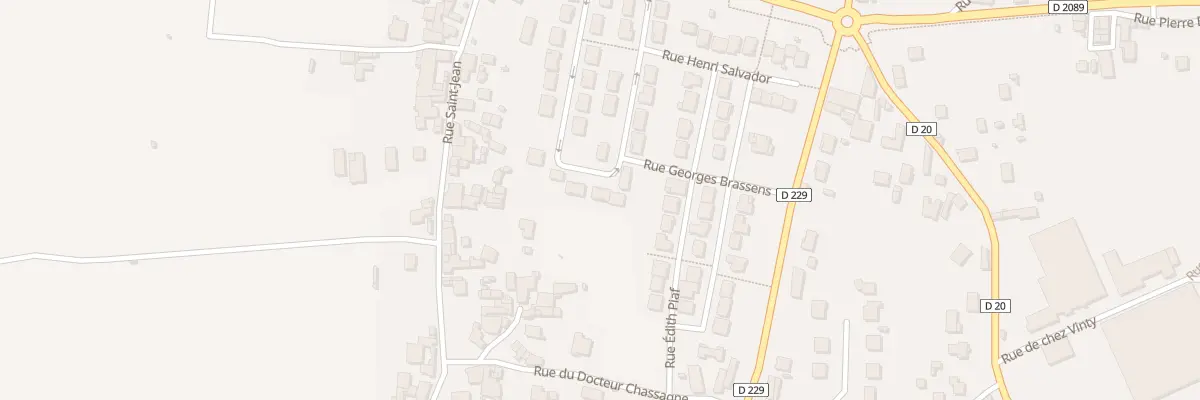 Plan du 42 Rue Barbara à Lezoux