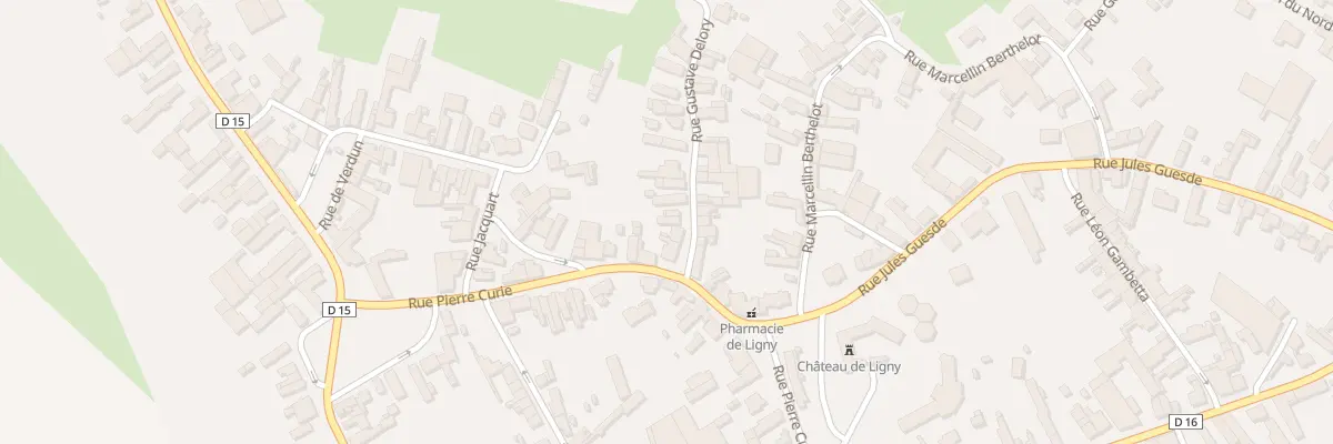 Plan du 5 Rue Gustave Delory à Ligny-en-Cambrésis