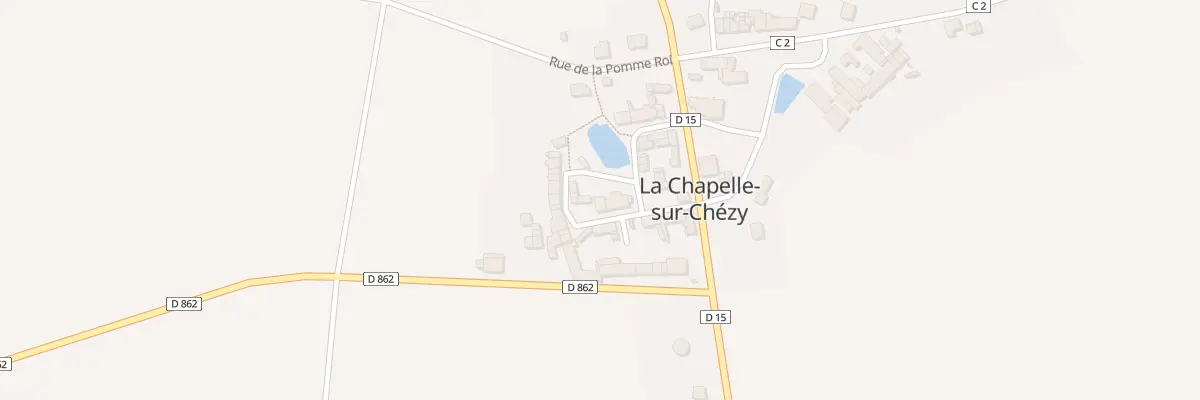 Plan du 2 Rue du Fort à La Chapelle-sur-Chézy