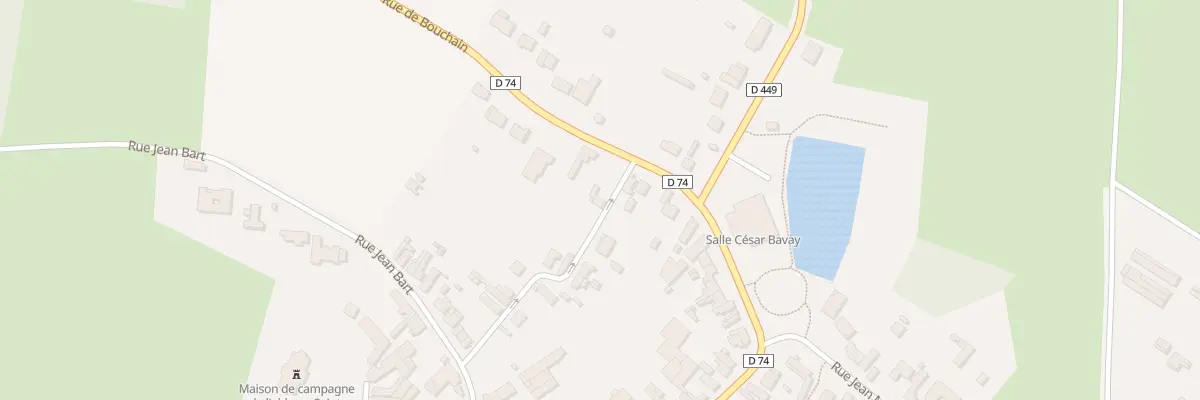 Plan du 2 Rue Carpeaux à Avesnes-le-Sec