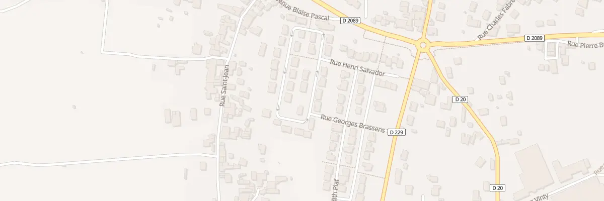 Plan du 3 Rue Barbara à Lezoux