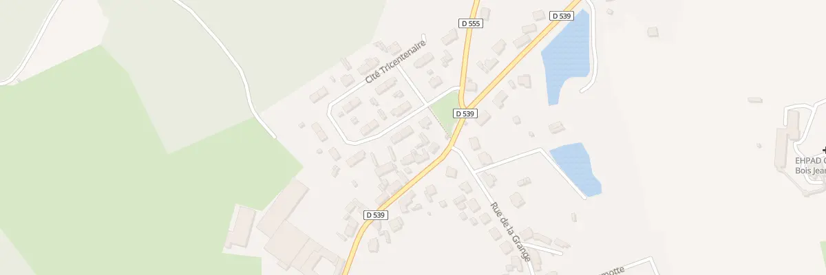 Plan du 4 Cite du Tricentenaire à Saint-Gobain