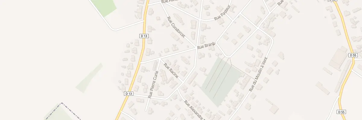 Plan du 2 Rue Branly à Charmes