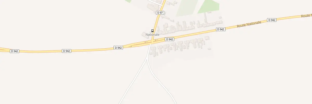 Plan du 129 Rte Nationale à Avesnes-les-Aubert