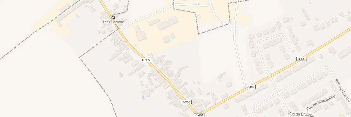 Plan du 1328 Rue Berthelot à Denain