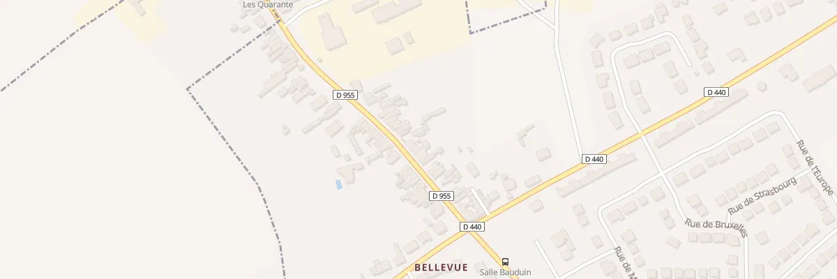 Plan du 1270 Rue Berthelot à Denain