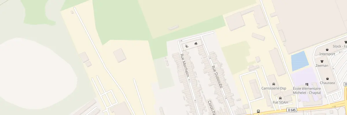 Plan du 59 Rue Merrheim à Denain