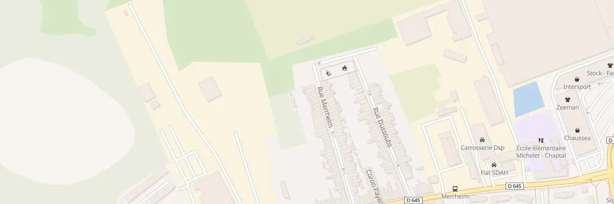 Plan du 53 Rue Merrheim à Denain