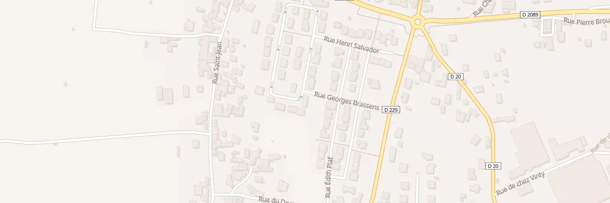 Plan du 46 Rue Barbara à Lezoux